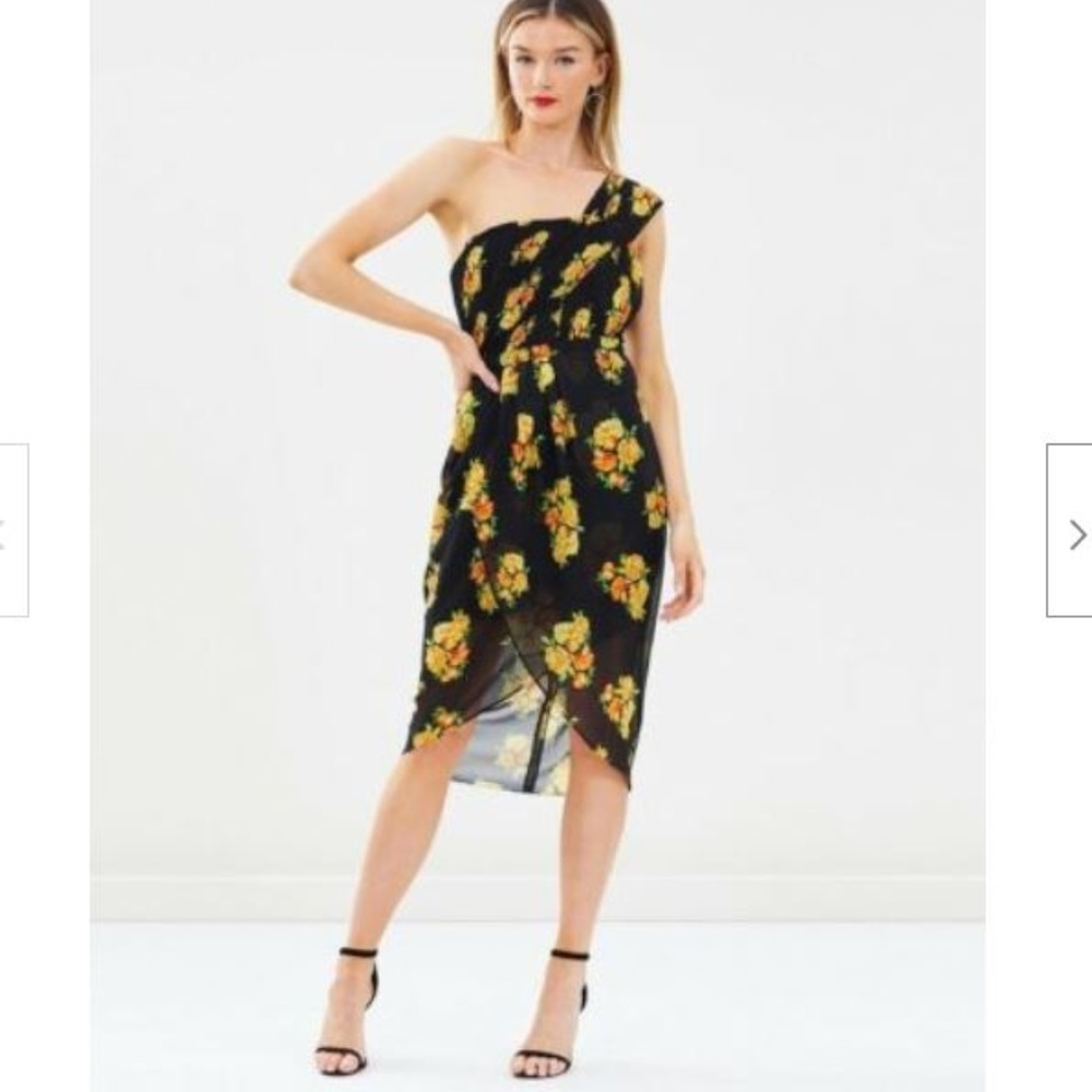 Cooper St Cinnamon One Shoulder Shift Dress